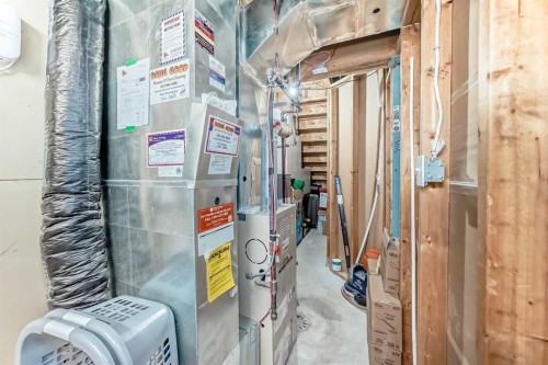 187 Taravista Street Ne, Calgary, AB - Indoor Photo Showing Basement