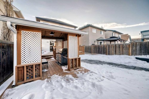 187 Taravista Street Ne, Calgary, AB - Outdoor With Deck Patio Veranda With Exterior