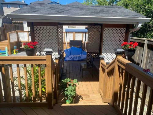 187 Taravista Street Ne, Calgary, AB - Outdoor With Deck Patio Veranda With Exterior