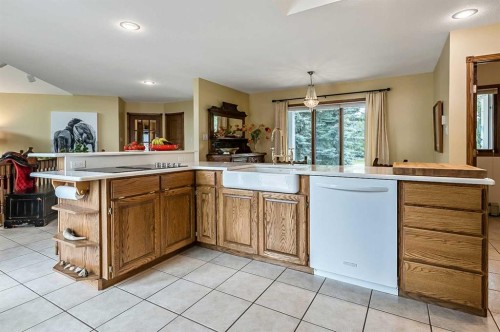 165016 Rge Rd 285 Road, Rural Willow Creek No. 26, M.D. Of, AB - Indoor Photo Showing Kitchen