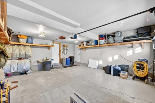 5318 Copperfield Gate Se, Calgary, AB - Indoor Photo Showing Garage