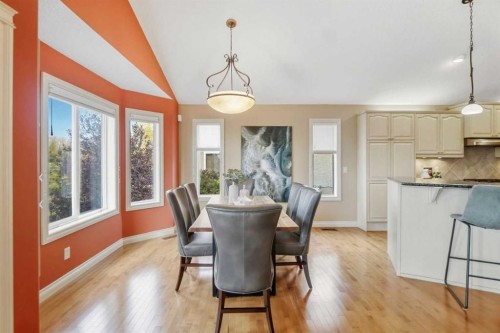 55 Billy Haynes Trail, Okotoks, AB - Indoor Photo Showing Dining Room