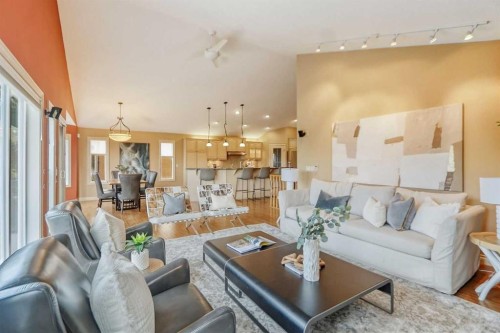 55 Billy Haynes Trail, Okotoks, AB - Indoor Photo Showing Living Room