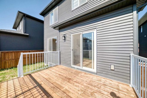 105 Creekside Way Sw, Calgary, AB - Outdoor With Deck Patio Veranda With Exterior