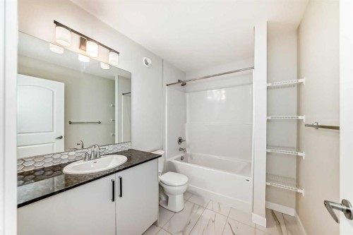 105 Creekside Way Sw, Calgary, AB - Indoor Photo Showing Bathroom