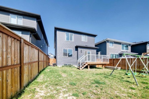 105 Creekside Way Sw, Calgary, AB - Outdoor With Deck Patio Veranda With Exterior