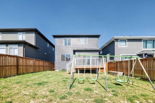105 Creekside Way Sw, Calgary, AB - Outdoor With Deck Patio Veranda With Exterior