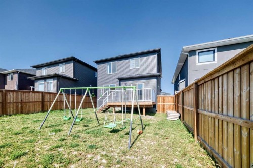 105 Creekside Way Sw, Calgary, AB - Outdoor With Deck Patio Veranda With Exterior