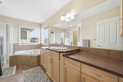 101 Panamount Manor Nw, Calgary, AB - Indoor Photo Showing Bathroom