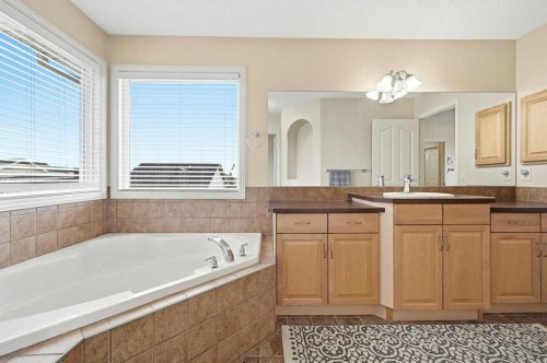 101 Panamount Manor Nw, Calgary, AB - Indoor Photo Showing Bathroom