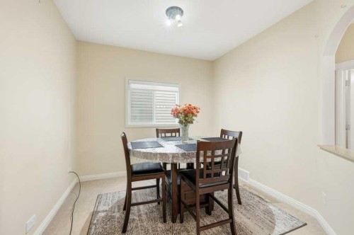 101 Panamount Manor Nw, Calgary, AB - Indoor Photo Showing Dining Room