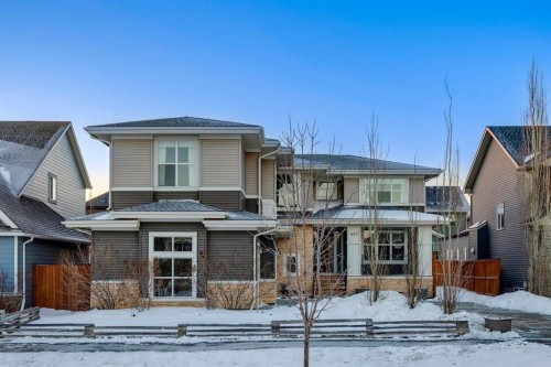 427 Canals Boulevard Sw, Airdrie, AB - Outdoor With Deck Patio Veranda