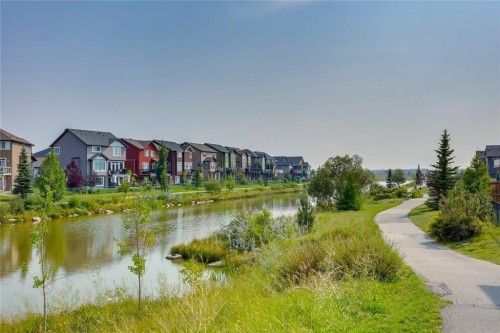 427 Canals Boulevard Sw, Airdrie, AB - Outdoor With Body Of Water With View