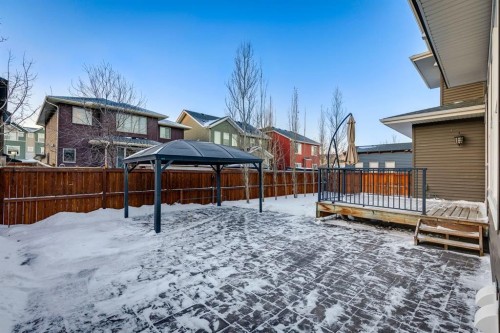 427 Canals Boulevard Sw, Airdrie, AB - Outdoor With Deck Patio Veranda
