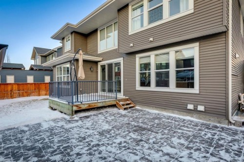 427 Canals Boulevard Sw, Airdrie, AB - Outdoor With Deck Patio Veranda