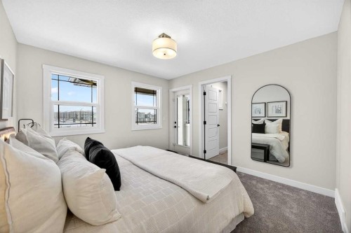 306 Alpine Boulevard, Calgary, AB - Indoor Photo Showing Bedroom