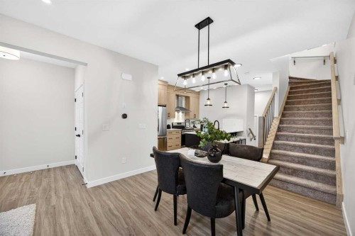 306 Alpine Boulevard, Calgary, AB - Indoor Photo Showing Dining Room