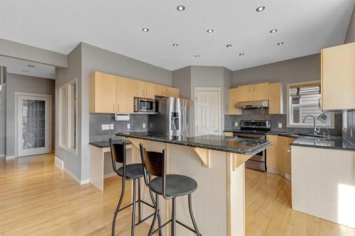71 Kincora Park, Calgary, AB - Indoor Photo Showing Kitchen With Stainless Steel Kitchen