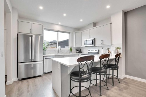 244 Cornerstone Grove Ne, Calgary, AB - Indoor Photo Showing Kitchen