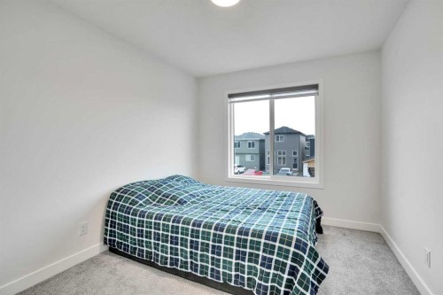 244 Cornerstone Grove Ne, Calgary, AB - Indoor Photo Showing Bedroom