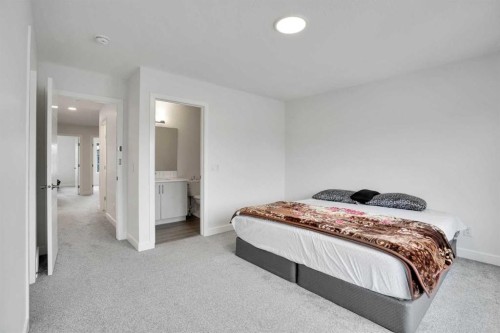 244 Cornerstone Grove Ne, Calgary, AB - Indoor Photo Showing Bedroom