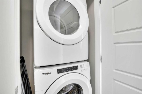 128 Cranbrook Square Se, Calgary, AB - Indoor Photo Showing Laundry Room