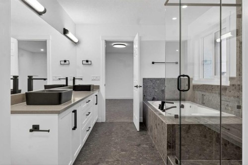 267 Chelsea Heath, Chestermere, AB - Indoor Photo Showing Bathroom
