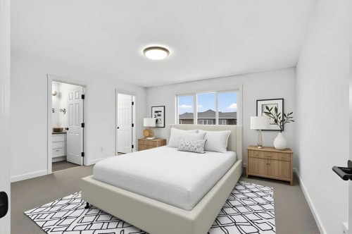 267 Chelsea Heath, Chestermere, AB - Indoor Photo Showing Bedroom
