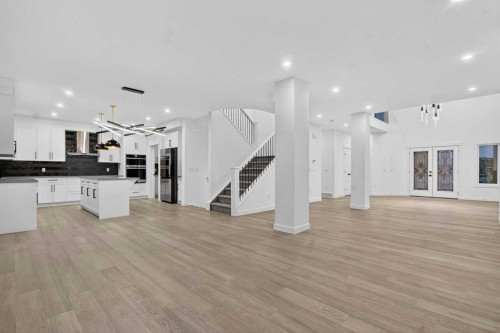 267 Chelsea Heath, Chestermere, AB - Indoor Photo Showing Kitchen With Upgraded Kitchen