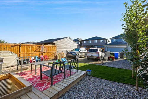 22 Wolf Creek Manor Se, Calgary, AB - Outdoor With Deck Patio Veranda