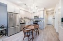 1118-298 Sage Meadows Park Nw, Calgary, AB  - Indoor Photo Showing Kitchen With Stainless Steel Kitchen With Upgraded Kitchen 
