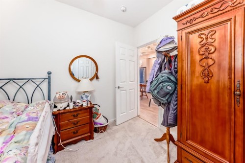 1118-298 Sage Meadows Park Nw, Calgary, AB - Indoor Photo Showing Bedroom