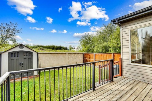 157 Rainbow Falls Boulevard, Chestermere, AB - Outdoor With Deck Patio Veranda