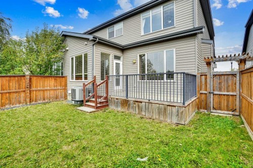 157 Rainbow Falls Boulevard, Chestermere, AB - Outdoor With Deck Patio Veranda