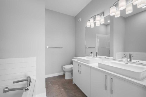 599 Mahogany Road Se, Calgary, AB - Indoor Photo Showing Bathroom