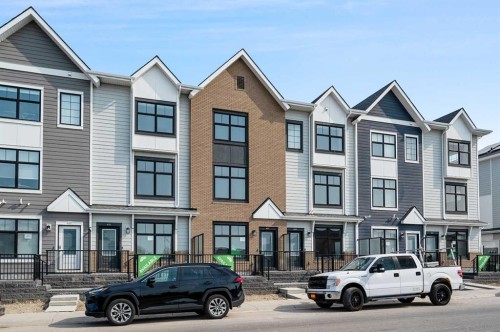 607 Mahogany Road Se, Calgary, AB - Outdoor With Facade