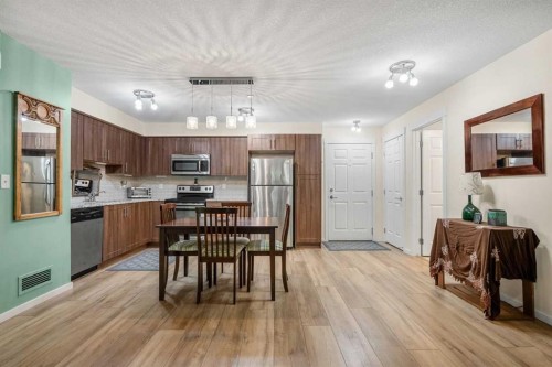 2107-99 Copperstone Park Se, Calgary, AB - Indoor Photo Showing Kitchen With Stainless Steel Kitchen