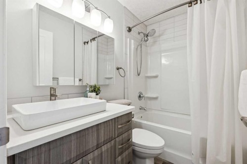 36 Riverview Drive, Cochrane, AB - Indoor Photo Showing Bathroom