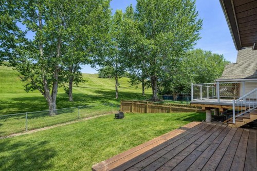 36 Riverview Drive, Cochrane, AB - Outdoor With Deck Patio Veranda
