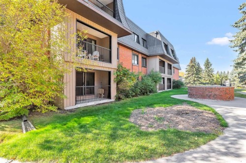 2106-4001B 49 Street Nw, Calgary, AB - Outdoor With Balcony