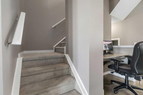 124 Red Embers Crescent Ne, Calgary, AB - Indoor Photo Showing Office