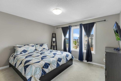 124 Red Embers Crescent Ne, Calgary, AB - Indoor Photo Showing Bedroom