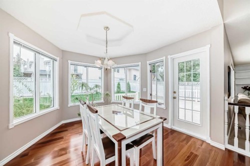 1405 Shawnee Road Sw, Calgary, AB - Indoor Photo Showing Dining Room