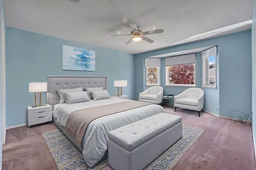 140 Valley Ridge Heights Nw, Calgary, AB - Indoor Photo Showing Bedroom