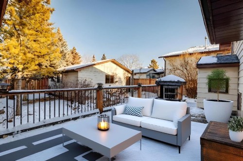 9 Jensen Crescent Ne, Airdrie, AB - Outdoor With Deck Patio Veranda With Exterior