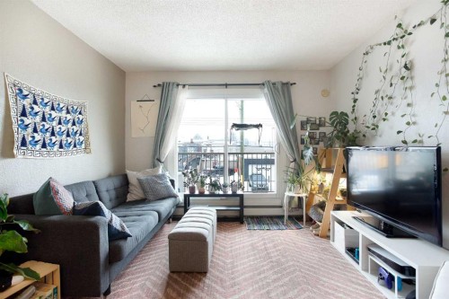 204-809 4 Street Ne, Calgary, AB - Indoor Photo Showing Living Room