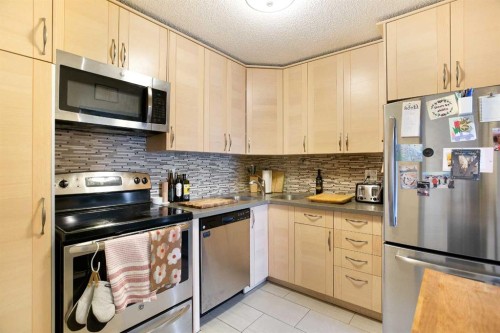204-809 4 Street Ne, Calgary, AB - Indoor Photo Showing Kitchen