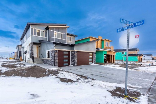 101 Waterford Passage, Chestermere, AB - Outdoor With Facade