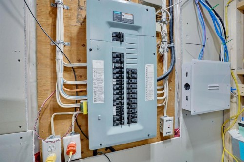 210 Cranberry Place Se, Calgary, AB - Indoor Photo Showing Basement