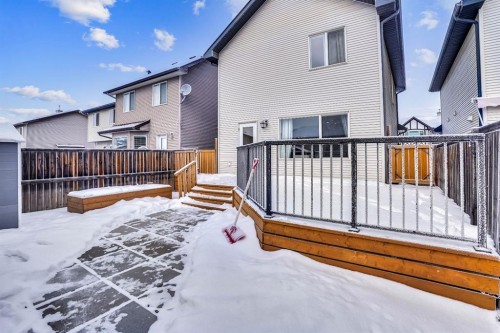 210 Cranberry Place Se, Calgary, AB - Outdoor With Deck Patio Veranda With Exterior